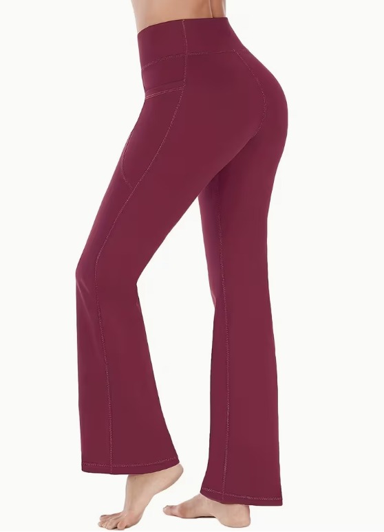 👖 FlexShape High-Waist Flared Pants