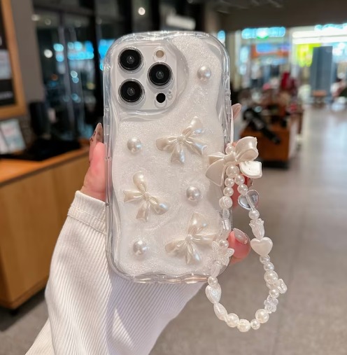 Pearl Bow iPhone Case