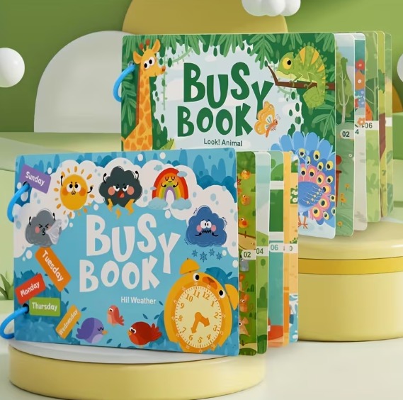 🦕 DinoFun Interactive Busy Book