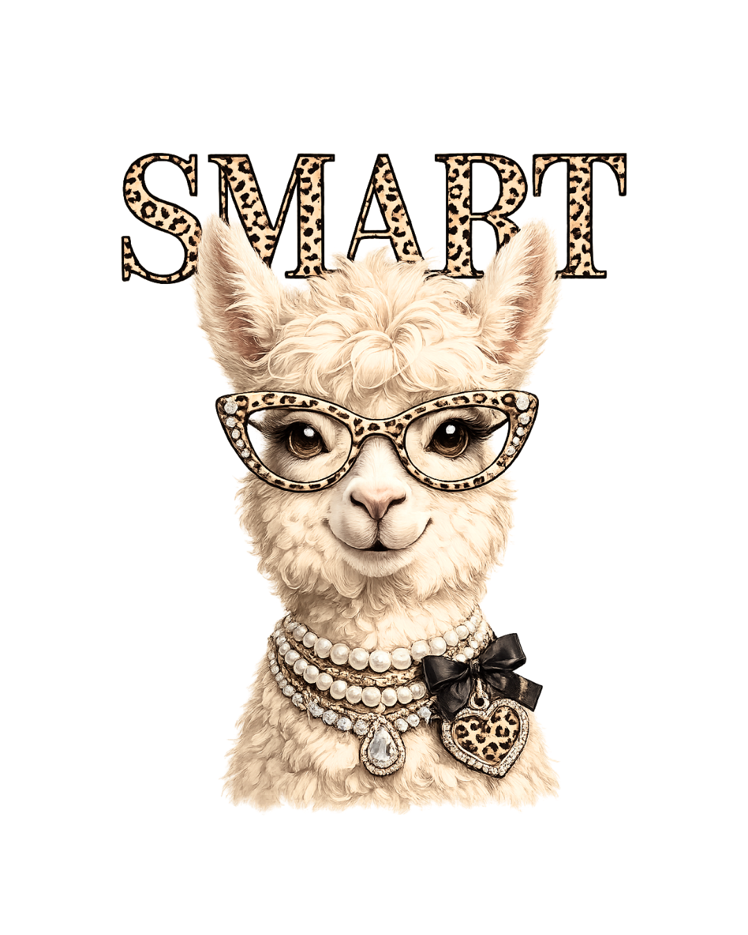 تیشرت لاما باهوش | Smart Llama T-Shirt